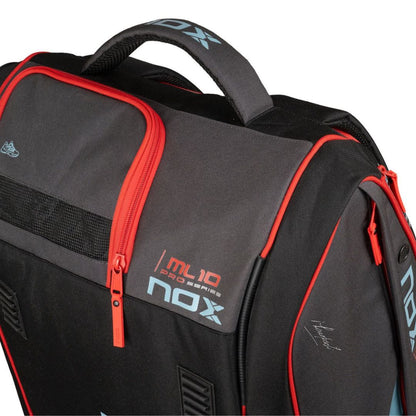 Nox ML10 Competition XL Compact Padeltaske (Black/Red) padellife