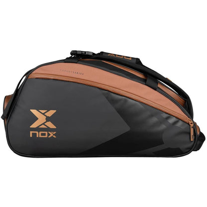 Nox Luxury Open Series Padeltaske (Black/Brown) padellife