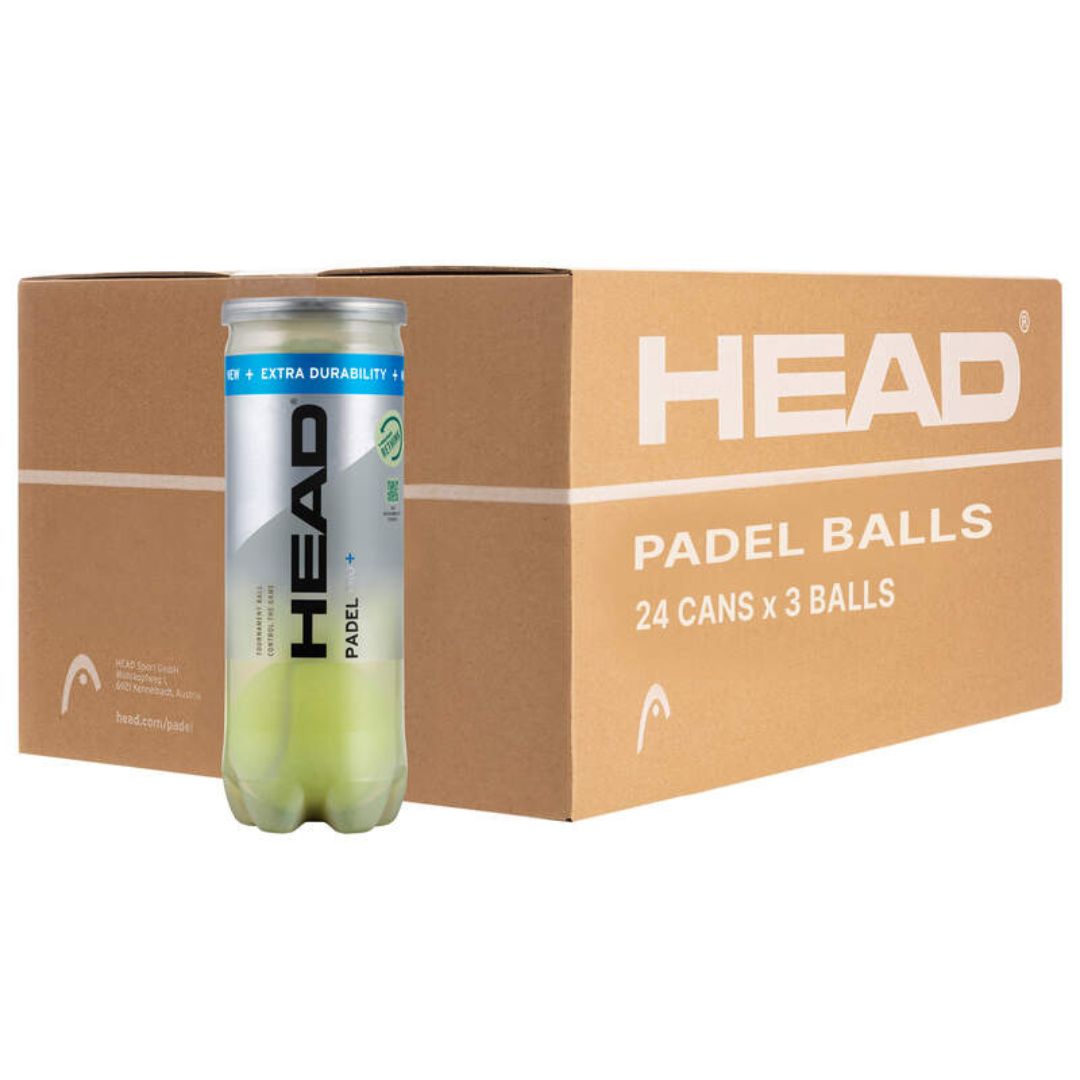 Head Padel Pro+ Padelbolde (3 stk.) padellife