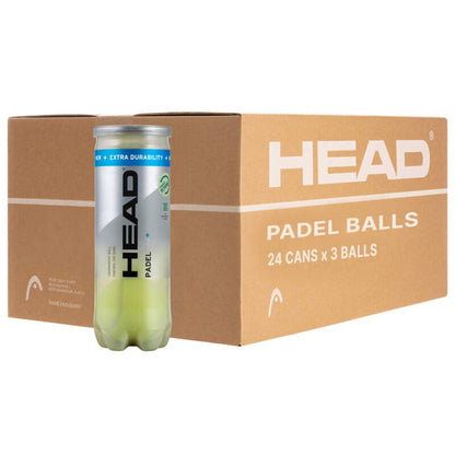 Head Padel Pro+ Padelbolde (3 stk.) padellife
