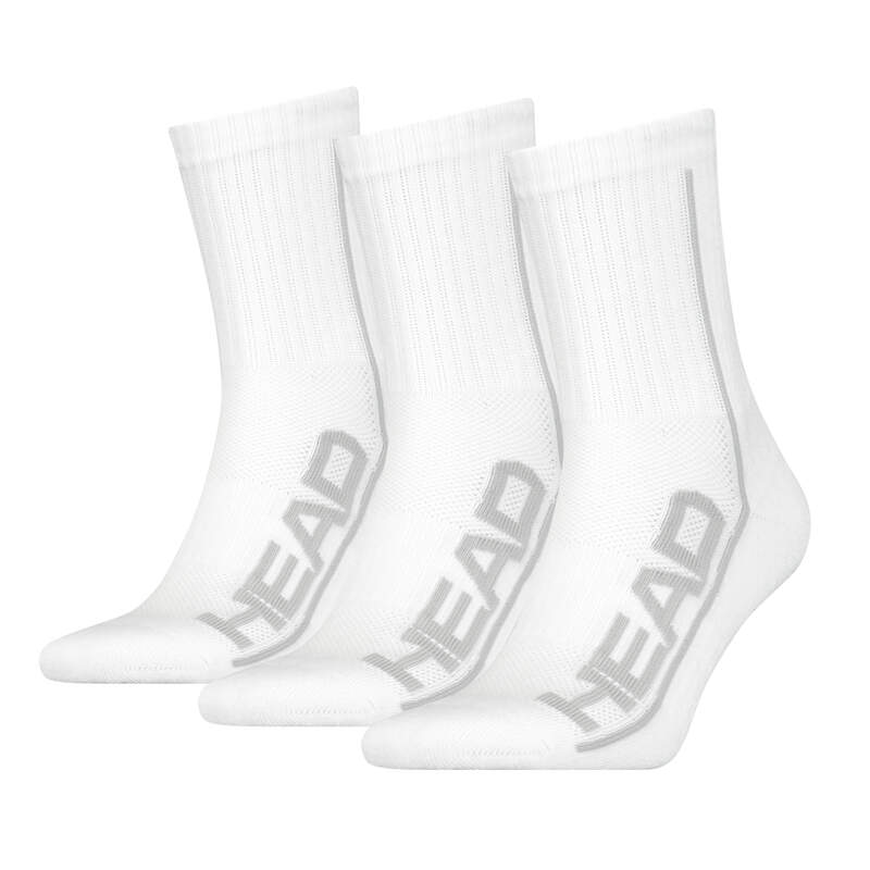 Head Performance Strømper (3-par, Hvid)