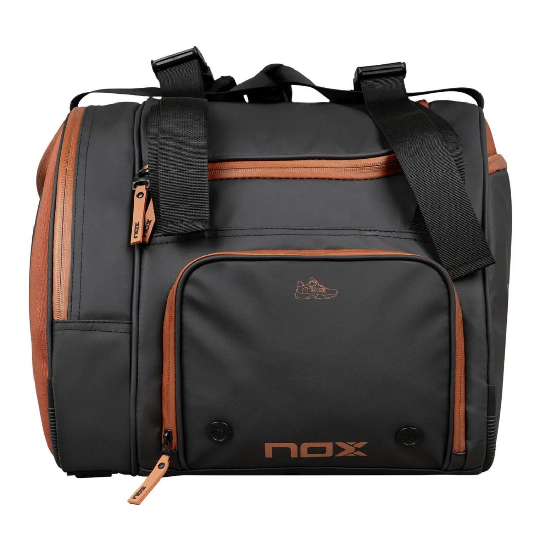 Nox Luxury Open Series Padeltaske (Black/Brown) padellife