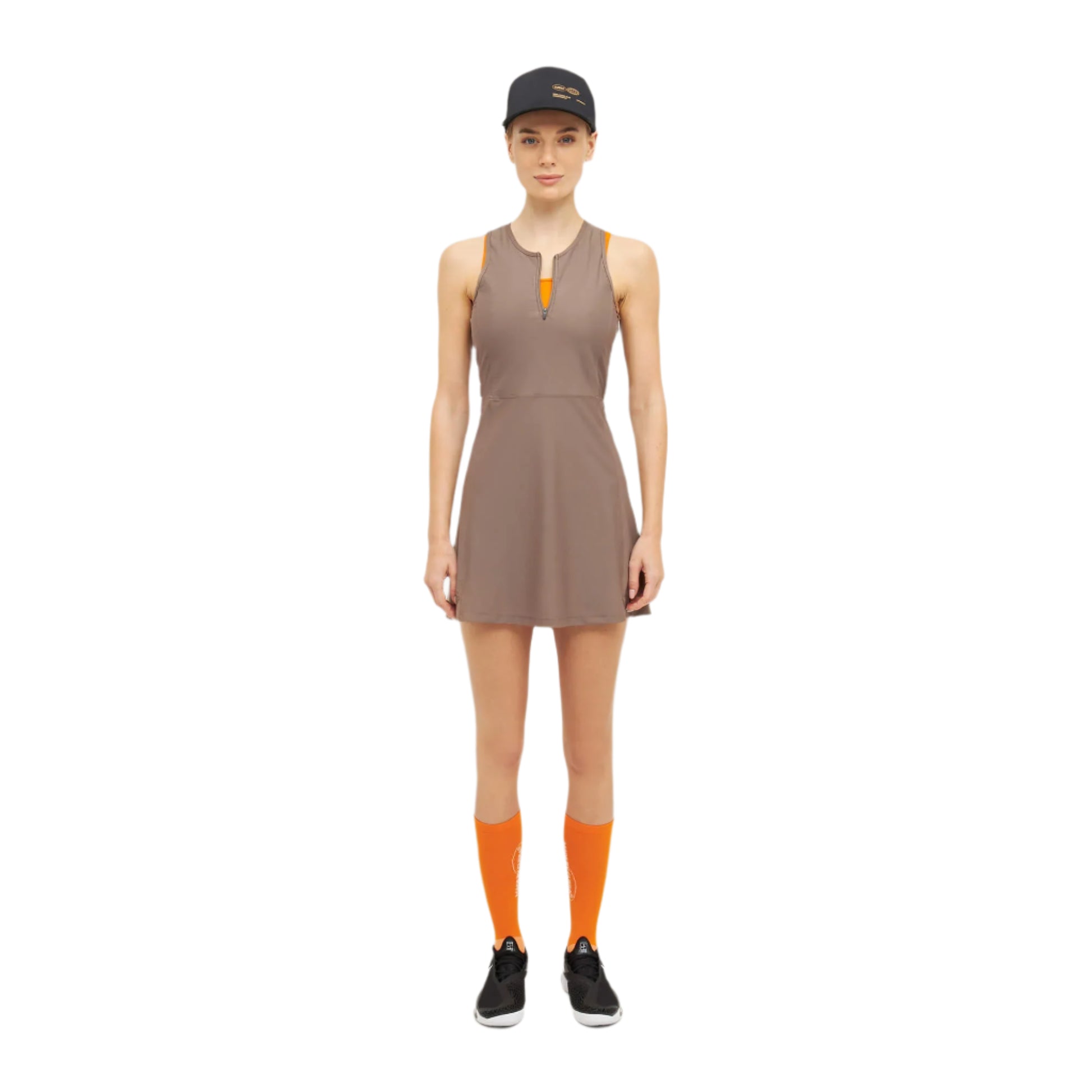 Cuera Oncourt Globe Dress (Brown)