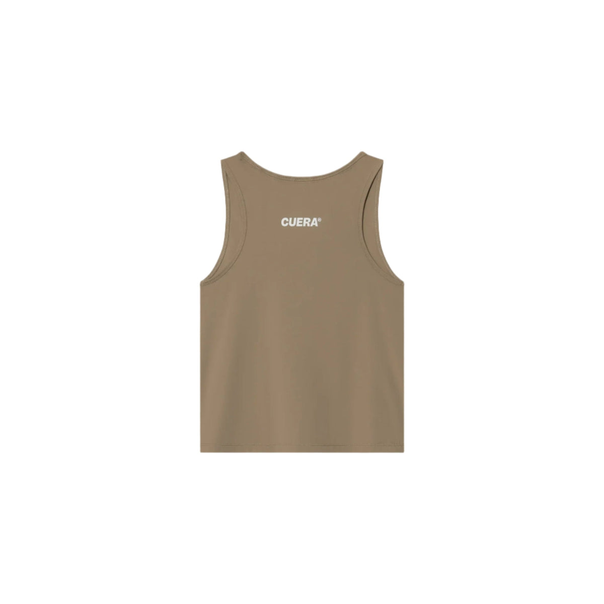 Cuera Oncourt Cropped Tank Top (Walnut)