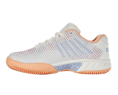 K-Swiss Hypercourt Express 2 HB Women Padelsko (Star White/Peach Fuz)