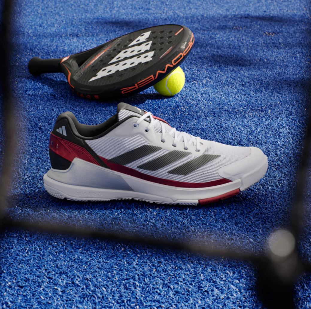 Adidas Crazyquick LS Padelsko (Cloud White/Core Black/Lucid Red)