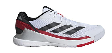 Adidas Crazyquick LS Padel sko (Cloud White/Core Black/Lucid Red)