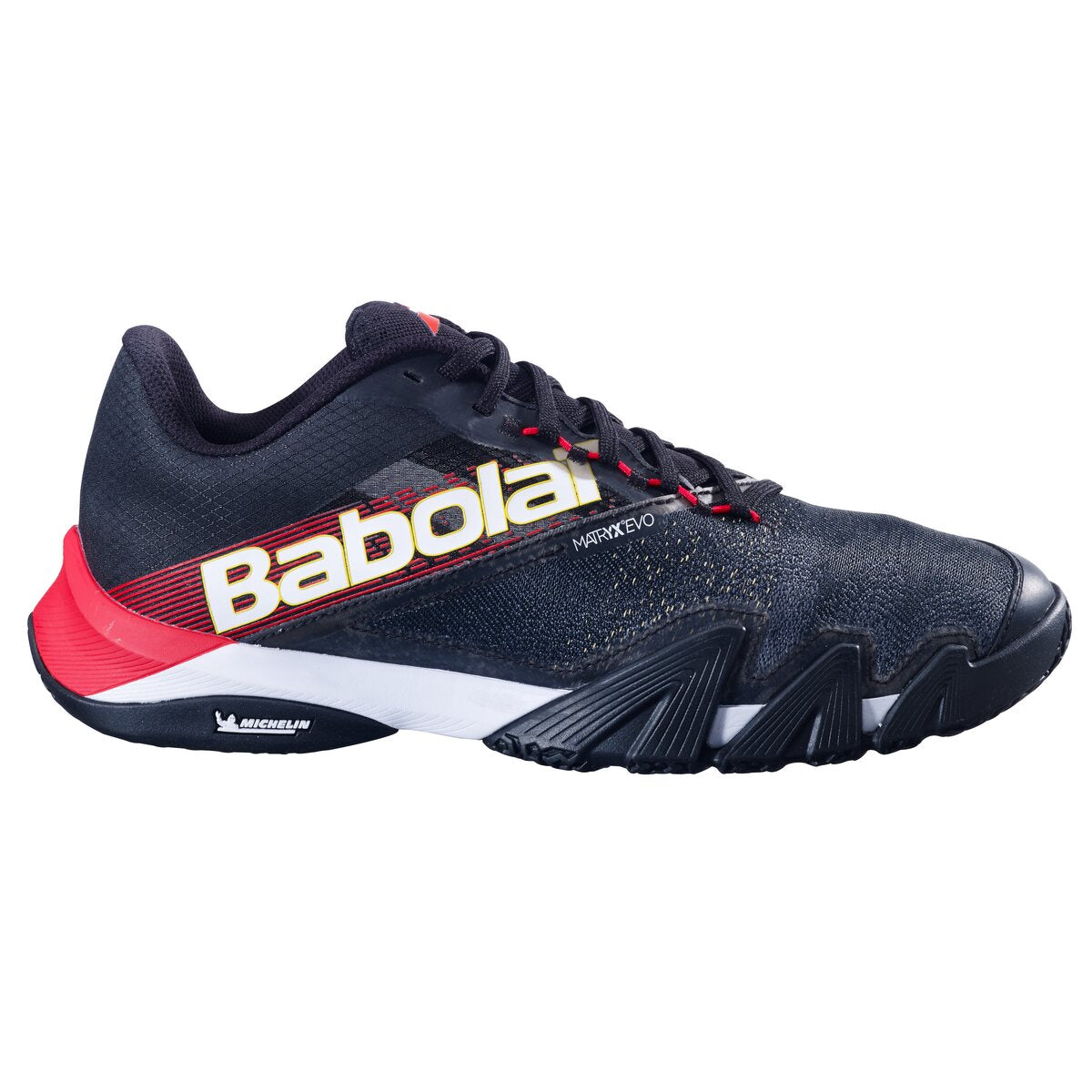 Babolat Jet Premura 2 Men 2025 padel sko (Black/Tomato Red)