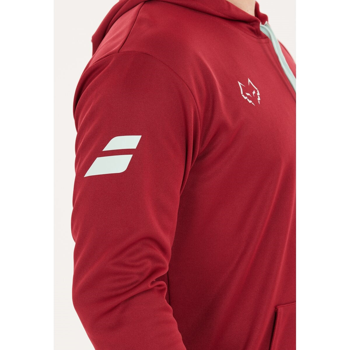 Babolat Hoodie Juan Lebron (Red Dahlia)