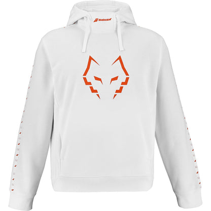 Babolat Hood Sweat Juan Lebron (White/White)
