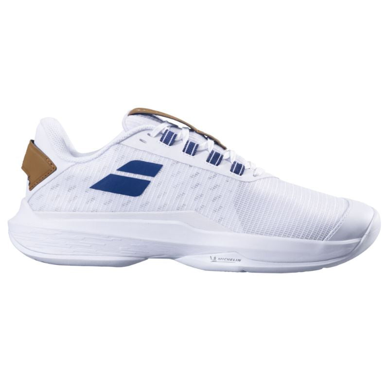 Babolat Jet Tere 2 Alll Court Wimbledon Men Tennissko (White/Blue Navy)