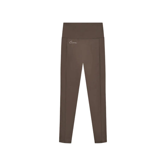 Cuera Active Logo Tights Long (Dark Brown)