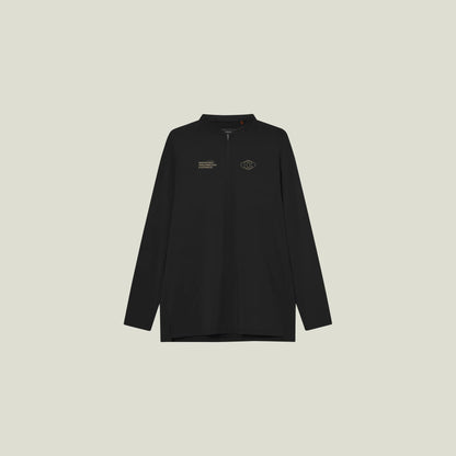 Cuera Flame Light Weight Polo LS (Black)