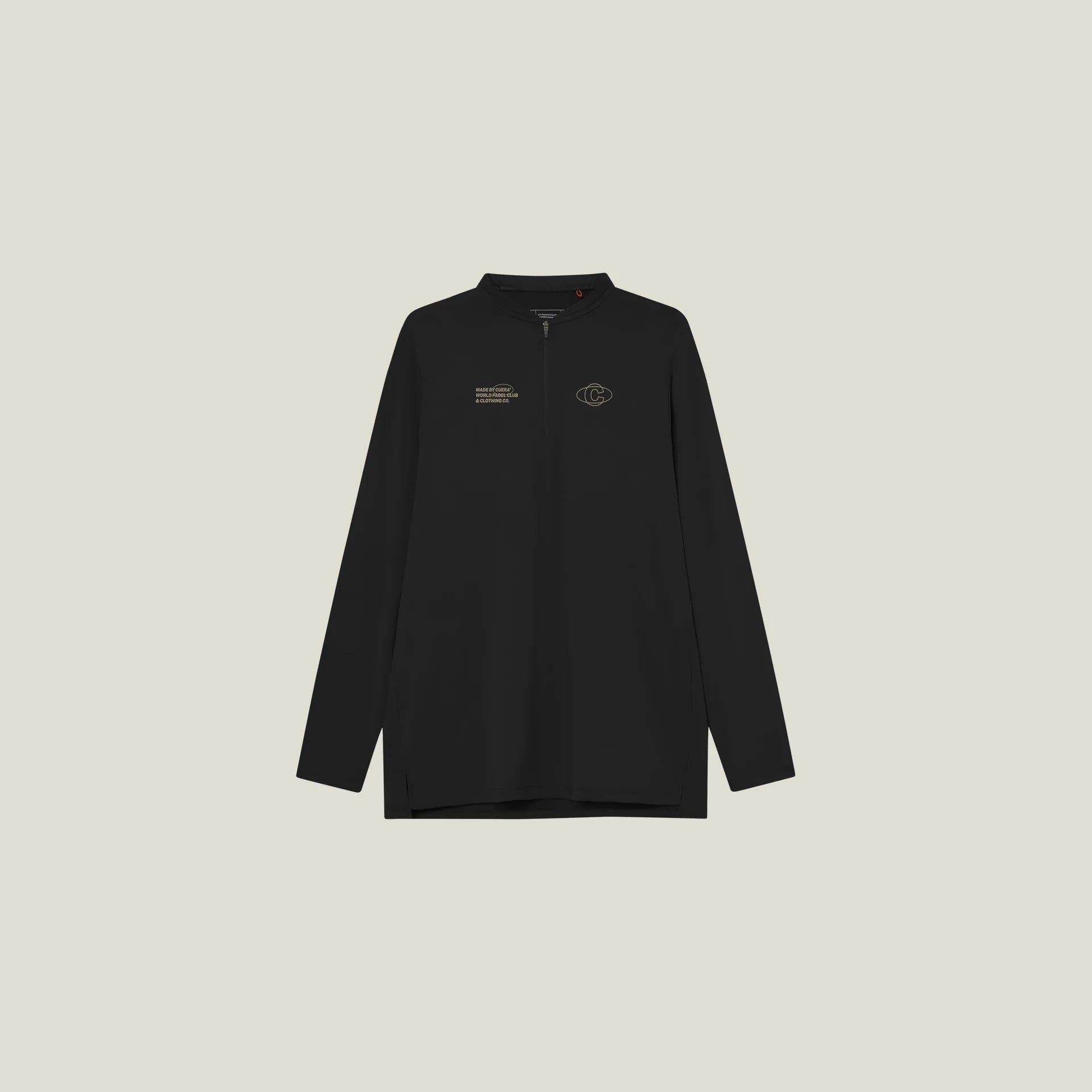 Cuera Flame Light Weight Polo LS (Black)