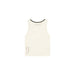 Cuera Oncourt Cropped Tank Top (Off White)