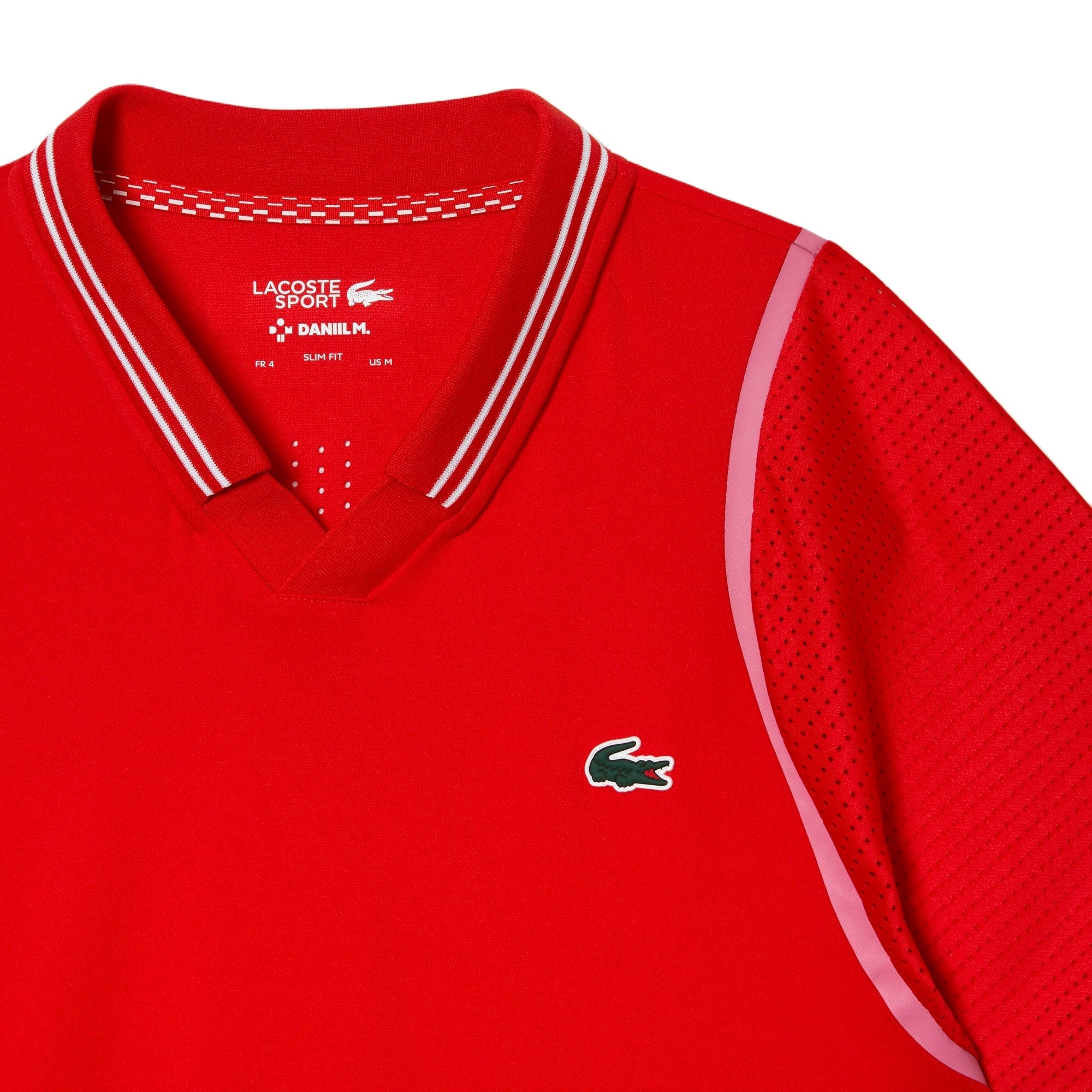 Lacoste Polo (Corrida/White)