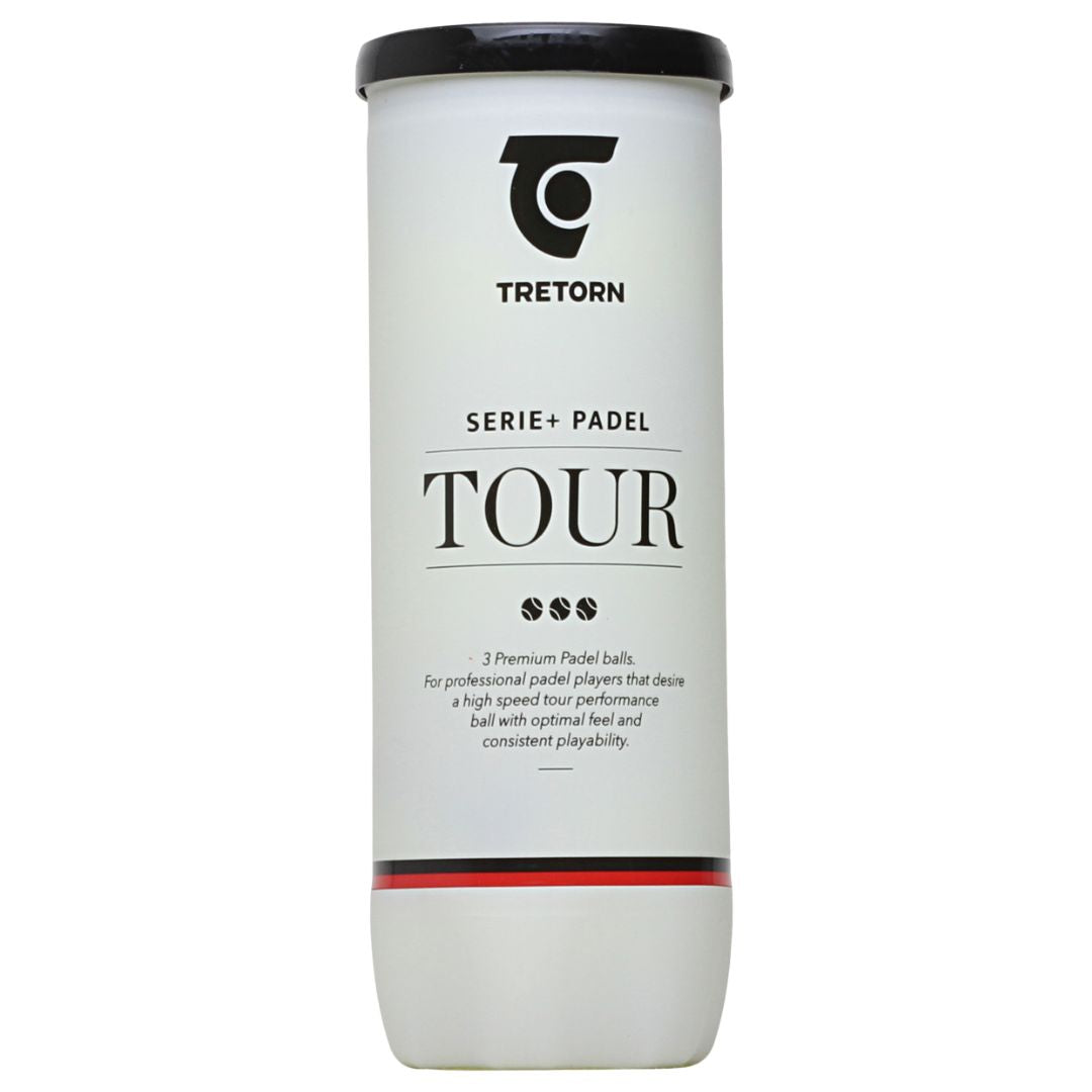 Tretorn Serie+ Padel Tour Padelbolde (3 stk.) padellife