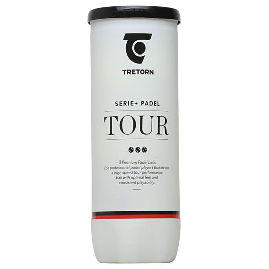Tretorn Serie+ Padel Tour Padelbolde (3 stk.) padellife
