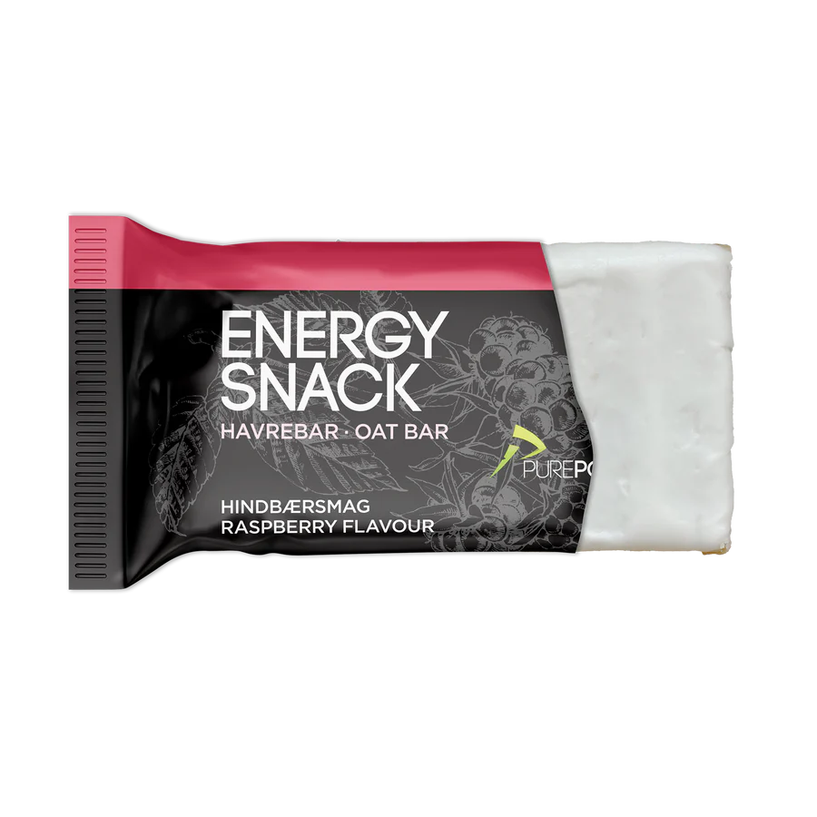 PurePower Energy Snack Hindbærsmag (1 stk af 60 gram)