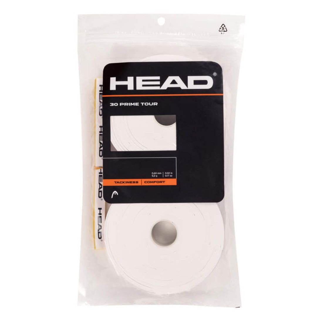 Head Prime Tour Overgrip (30-pak, hvid) padellife