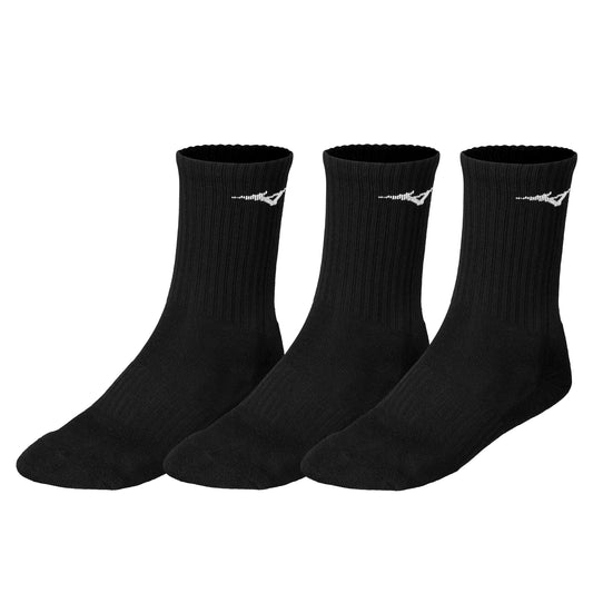 Mizuno Træningssokker (3-Pak, Sort)