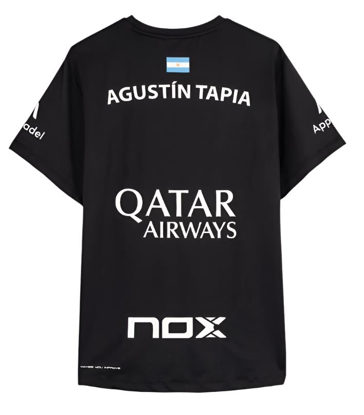 Nox AT10 Agustin Tapia Sponsors T-shirt (Black)