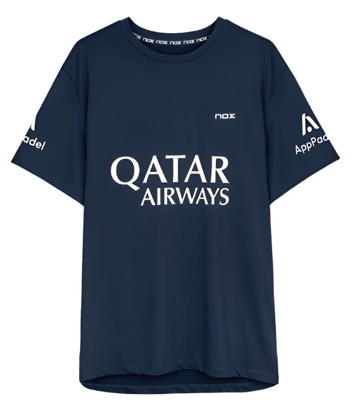 Nox AT10 Agustin Tapia Sponsors T-shirt (Dark Blue)