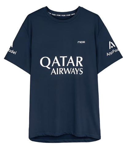 Nox AT10 Agustin Tapia Sponsors T-shirt (Dark Blue)
