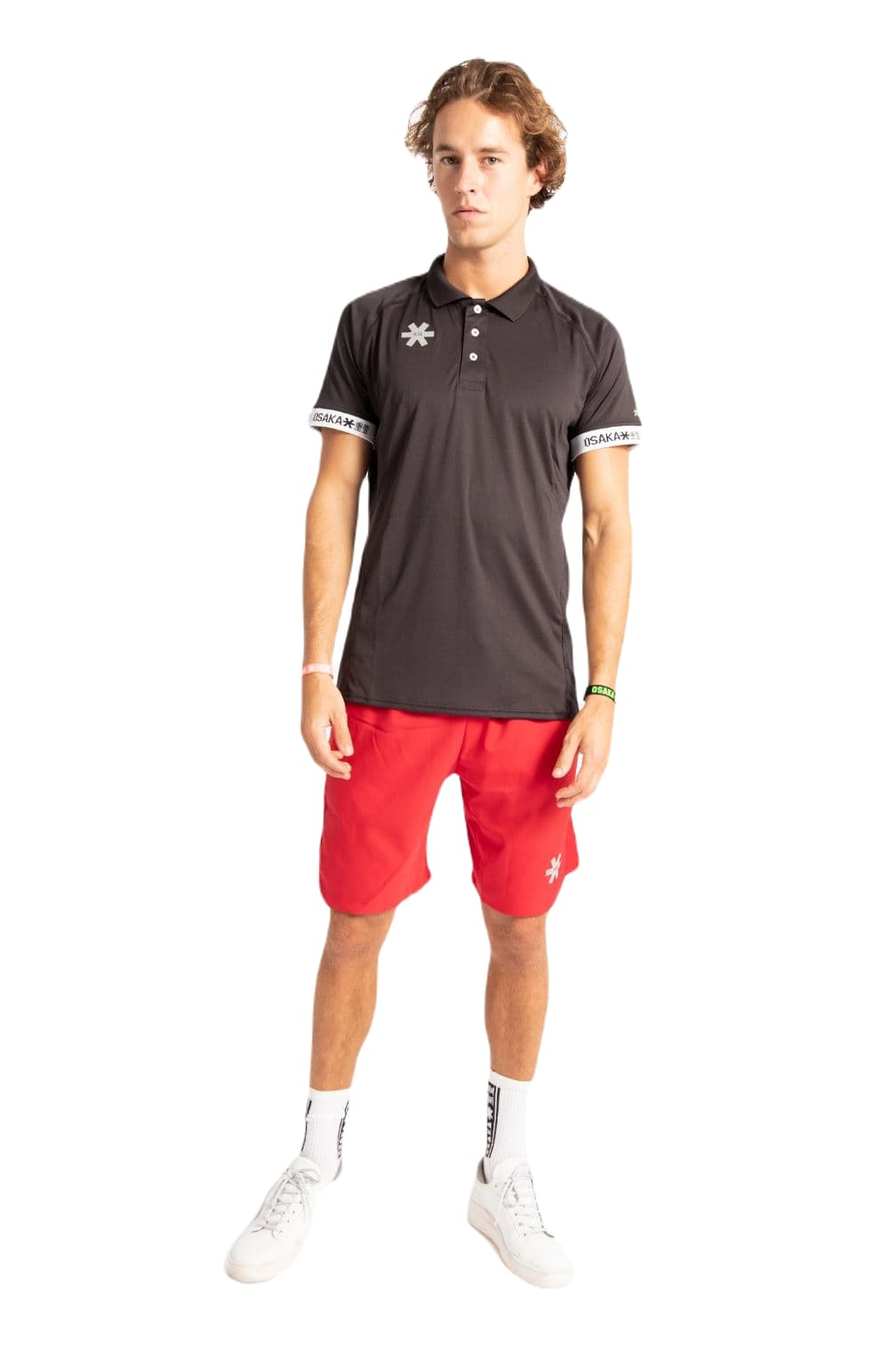 Osaka Men's Polo Jersey (Sort)