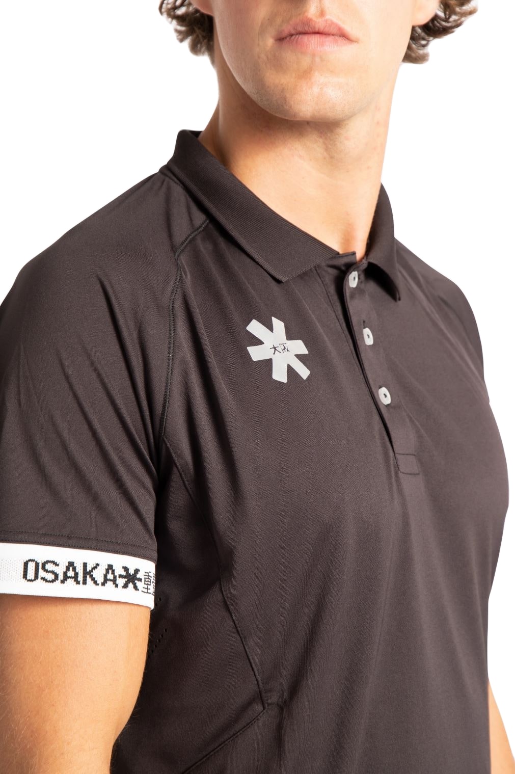 Osaka Men's Polo Jersey (Sort)