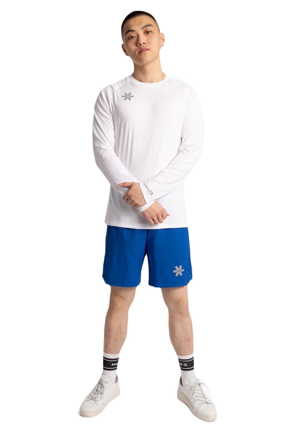 Osaka Men's Training Tee Long Sleeve (Hvid)