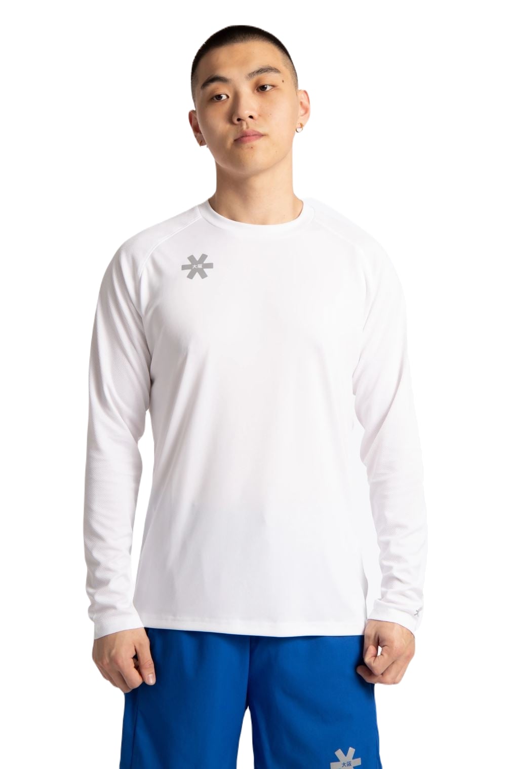 Osaka Men's Training Tee Long Sleeve (Hvid)