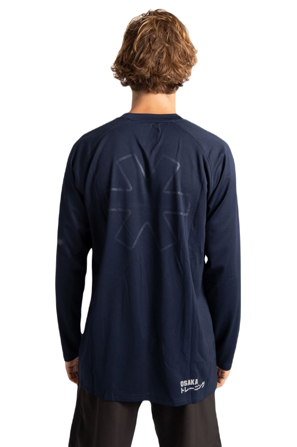 Osaka Men's Training Tee Long Sleeve (Mørkeblå)