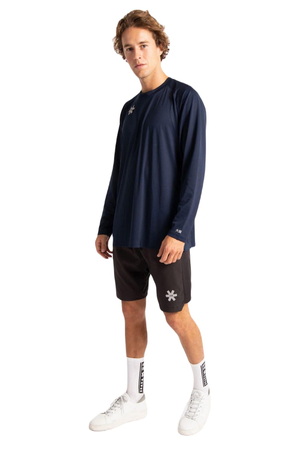 Osaka Men's Training Tee Long Sleeve (Mørkeblå)