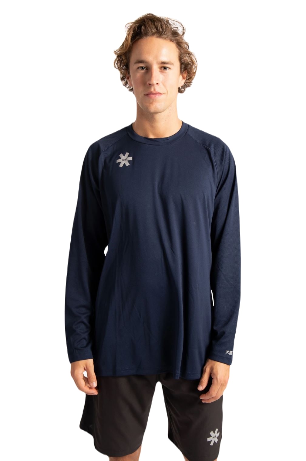 Osaka Men's Training Tee Long Sleeve (Mørkeblå)