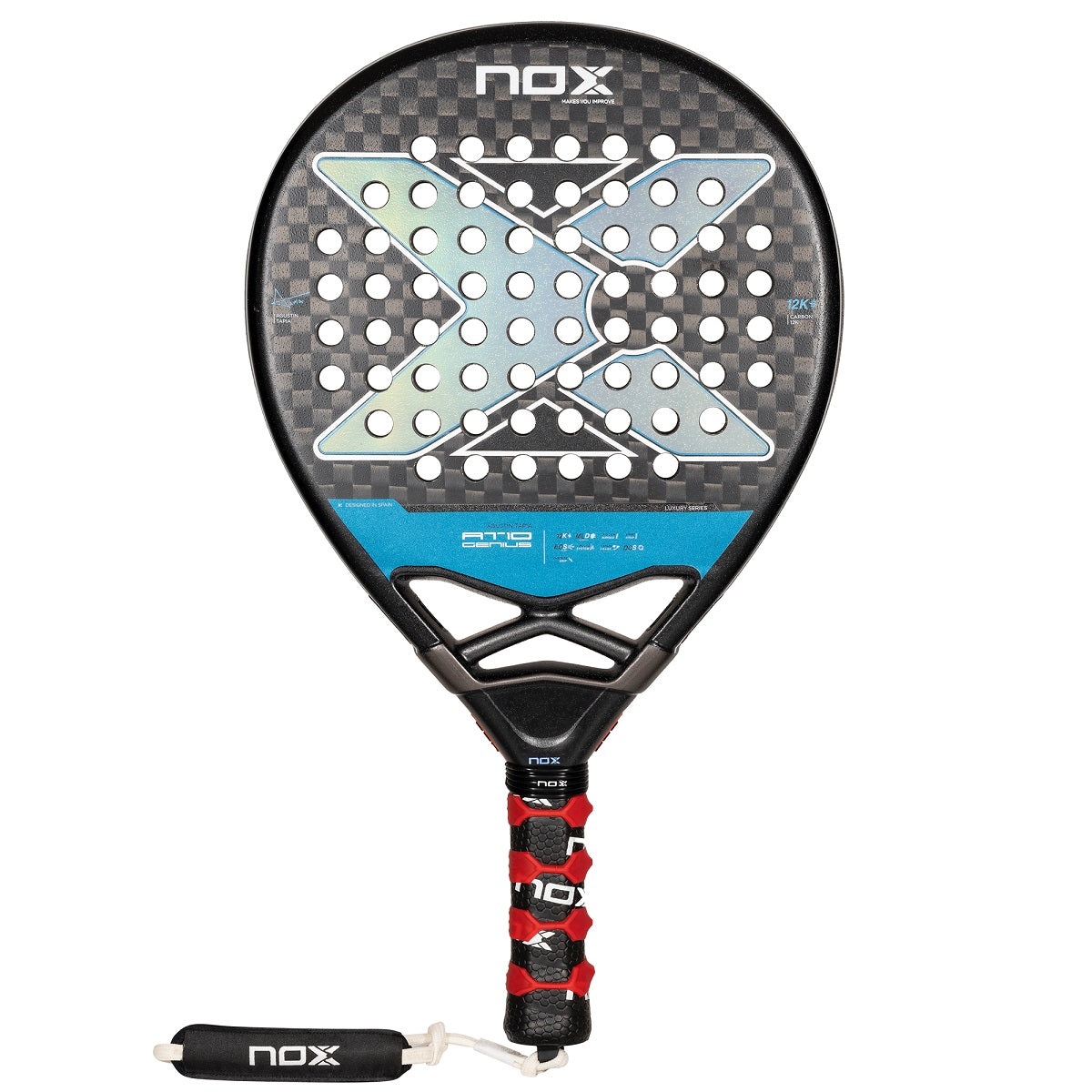 Nox AT10 Genius 12K Luxury By Agustin Tapia 2024 Padelbat