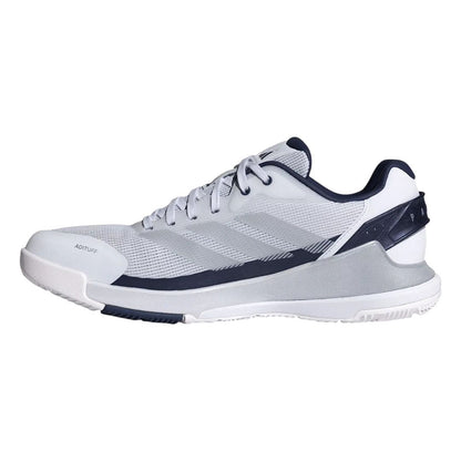 Adidas Crazyquick LS Men Padelsko (Cloud White/Silver Metallic/Dark Blue)