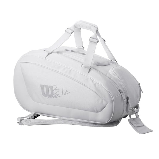 Wilson Bela Super Tour Padel Bag (White)
