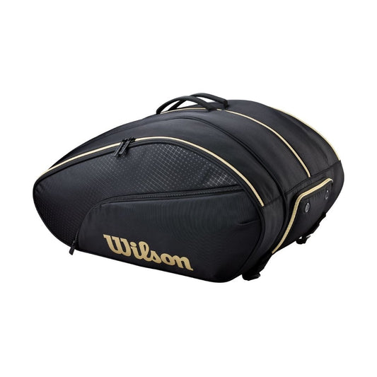 Wilson Defy V1 Padel Racket Bag (Black/Gold)