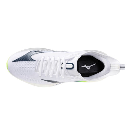 Mizuno Neo Zen Men Løbesko (White/Estate Blue/Lightning Yellow)