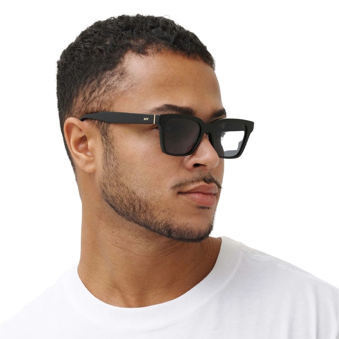 MessyWeekend Dean Solbriller (Black Grey)