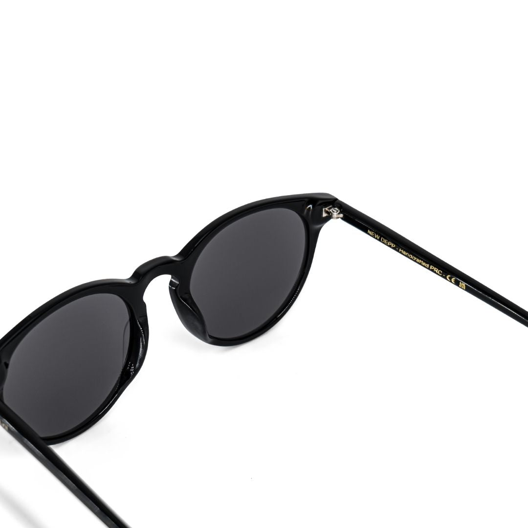 MessyWeekend New Depp Solbriller (Black Grey)