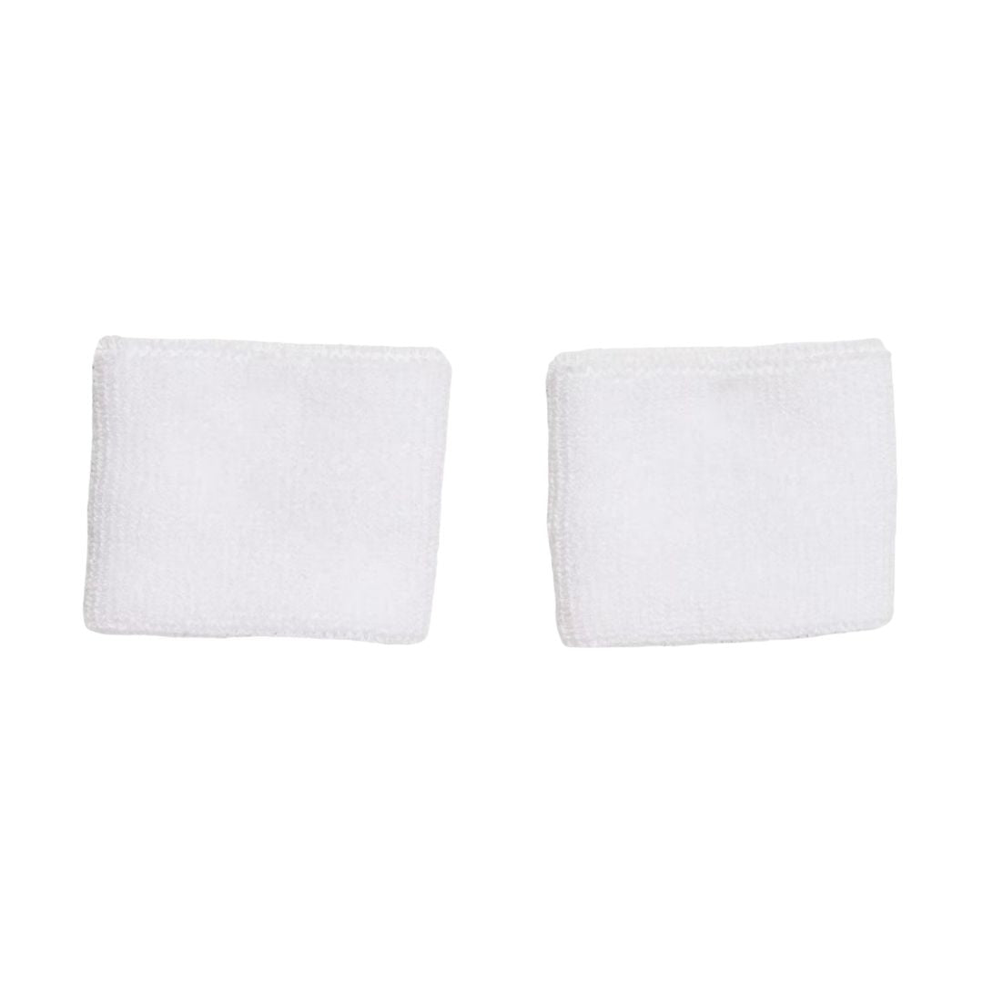 Adidas Originals Small Wristbands (2-pak, White/Green)