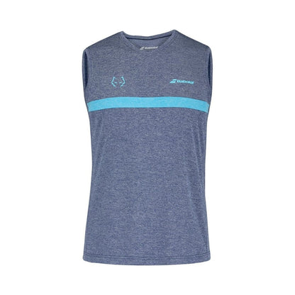 Babolat Juan Lebron Muscle Tanktop (Estate Blue Heather)