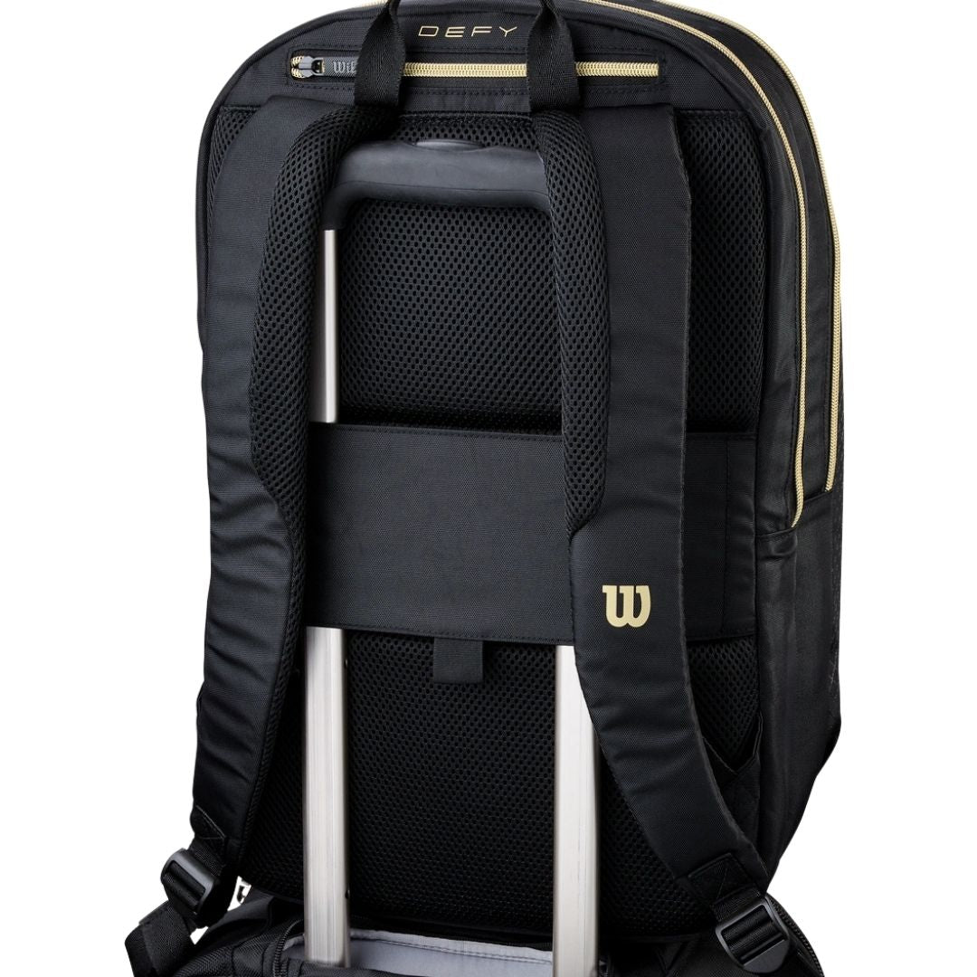 Wilson Defy V1 Padel Backpack (Black/Gold)