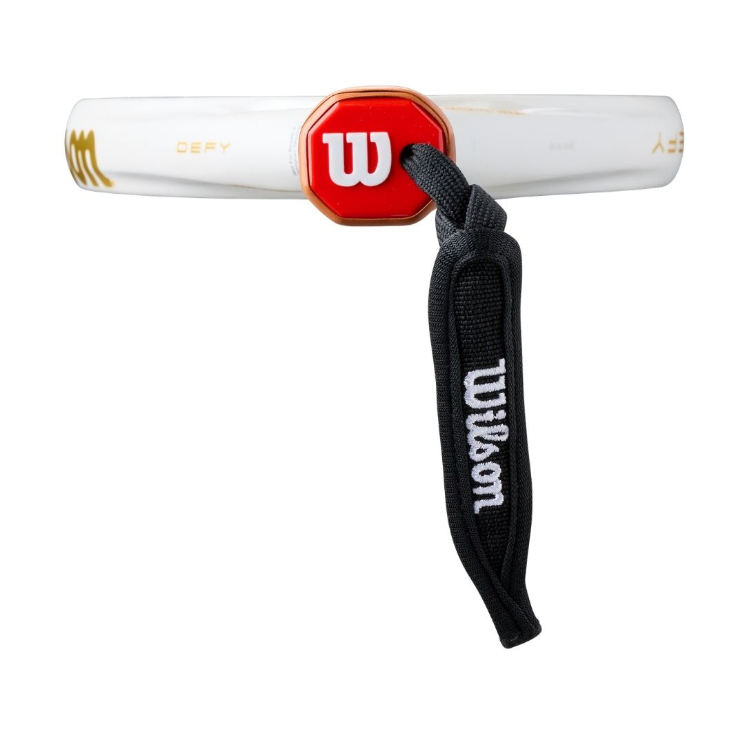 Wilson Defy V1 SE Padelbat White Black Gold