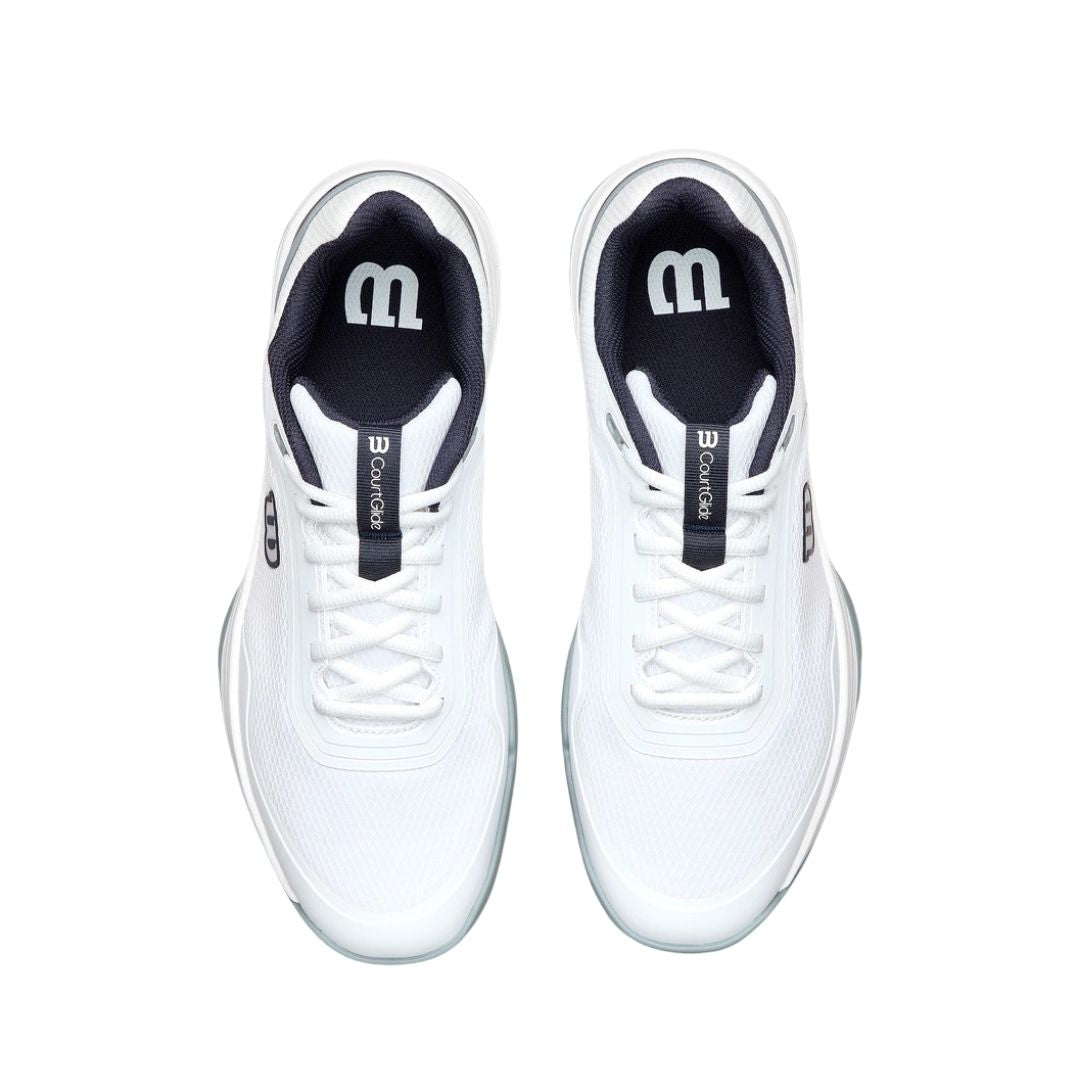Wilson Courtglide Men Padel (White/Navy Blazer/Quarry)