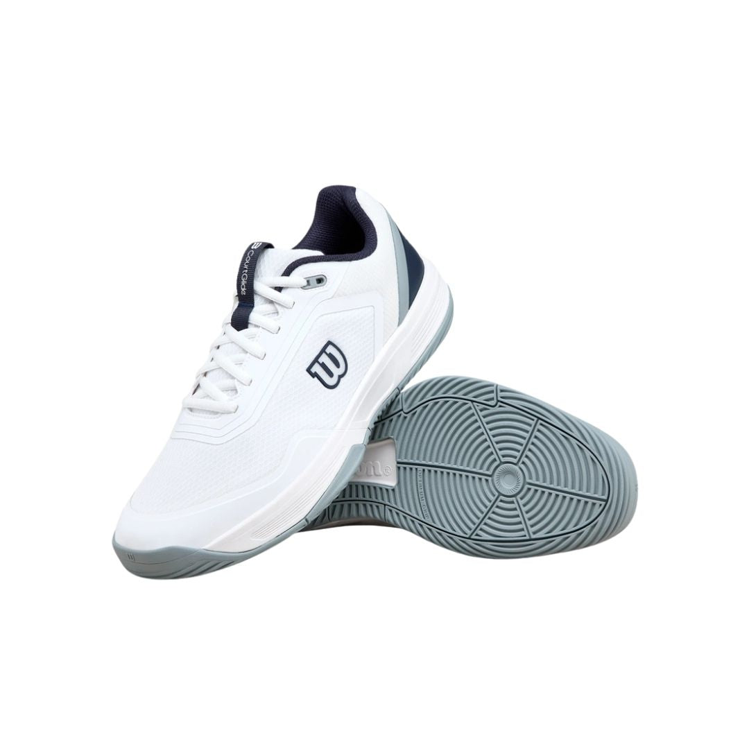 Wilson Courtglide Men Padel (White/Navy Blazer/Quarry)