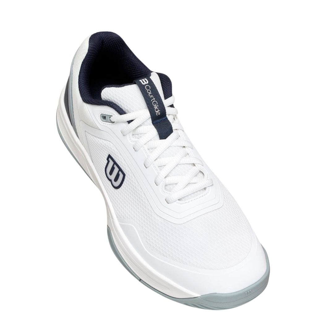 Wilson Courtglide Men Padel (White/Navy Blazer/Quarry)