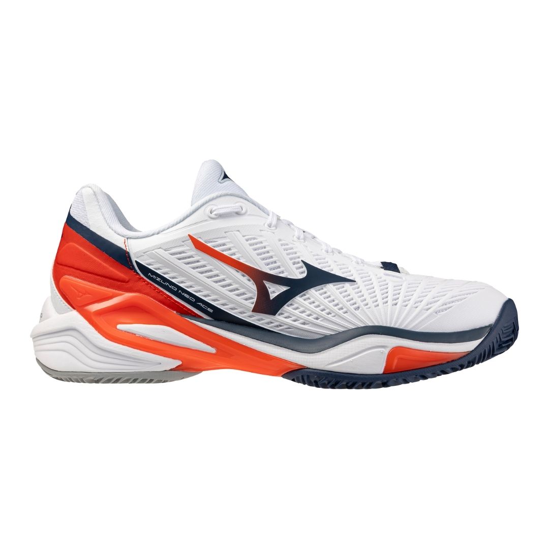 Mizuno Neo Ace CC (U) (White/Insignia Blue/Orange)